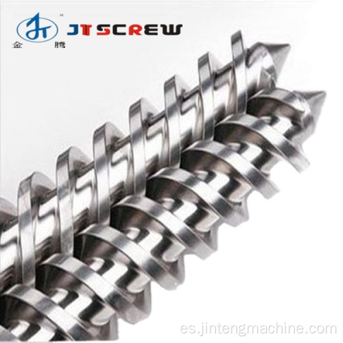 80/156 Barril cónico Twin Screw para perfil de PVC